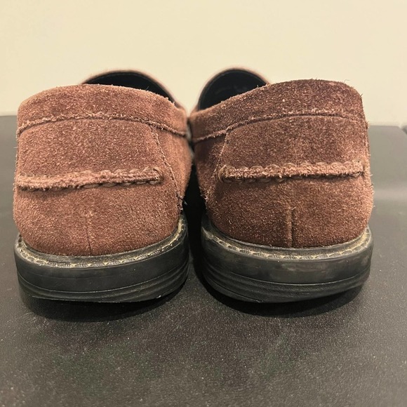 Cole Haan Grand OS Mens Brown Suede Leather Slip On Loafer Casual Shoe Size 8M - Picture 6 of 9